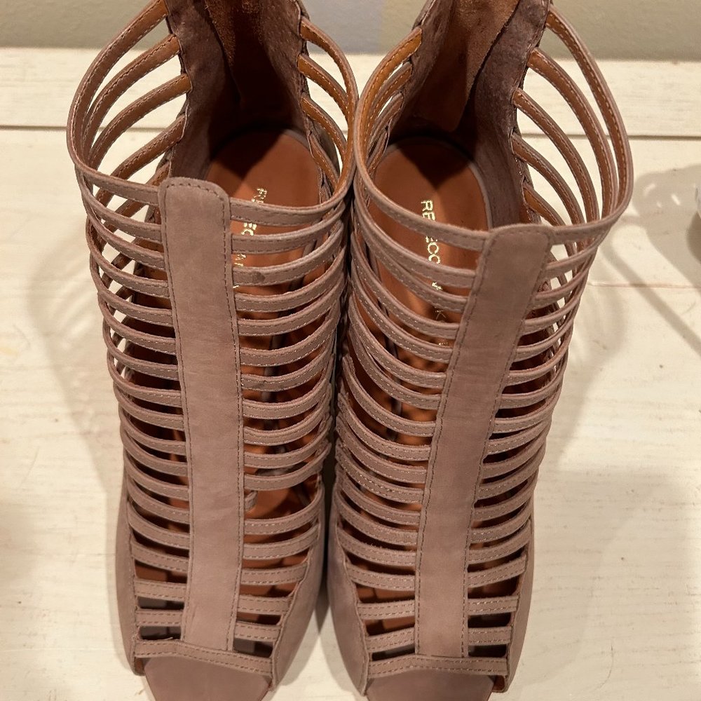 Rebecca Minkoff Sydney Wedges Black Size 8